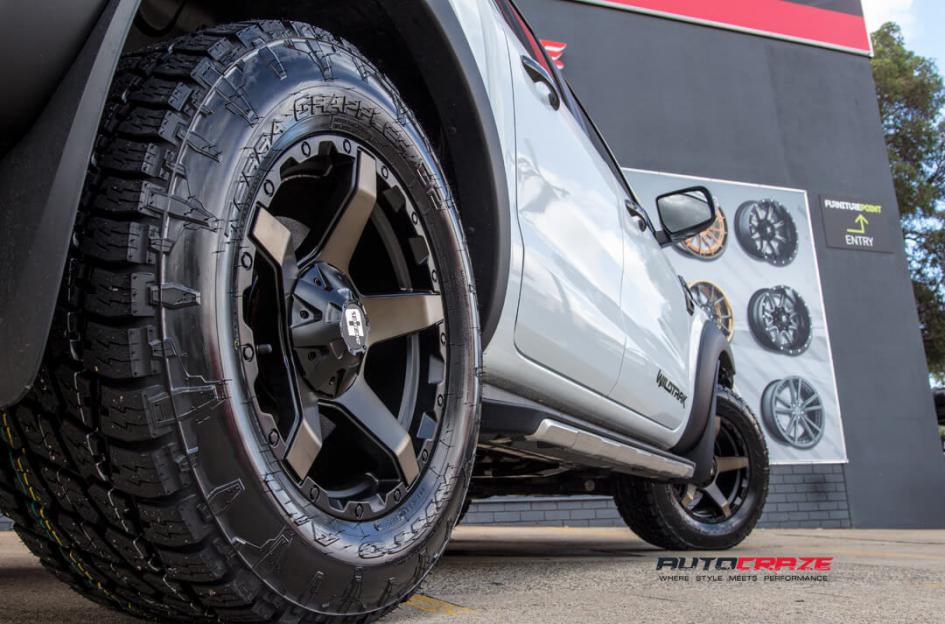FORD RANGER EXODUS MATTE BLACK TINTED FACE